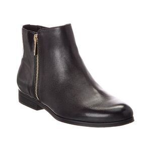 Dune London Pandam Leather Boot, Black